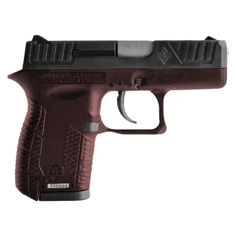 Diamondback DB380MB DB380 380 ACP 2.80" 6+1 Midnight Bronze Black Nitride Stainless Steel Slide Midnight Bronze Polymer Grip