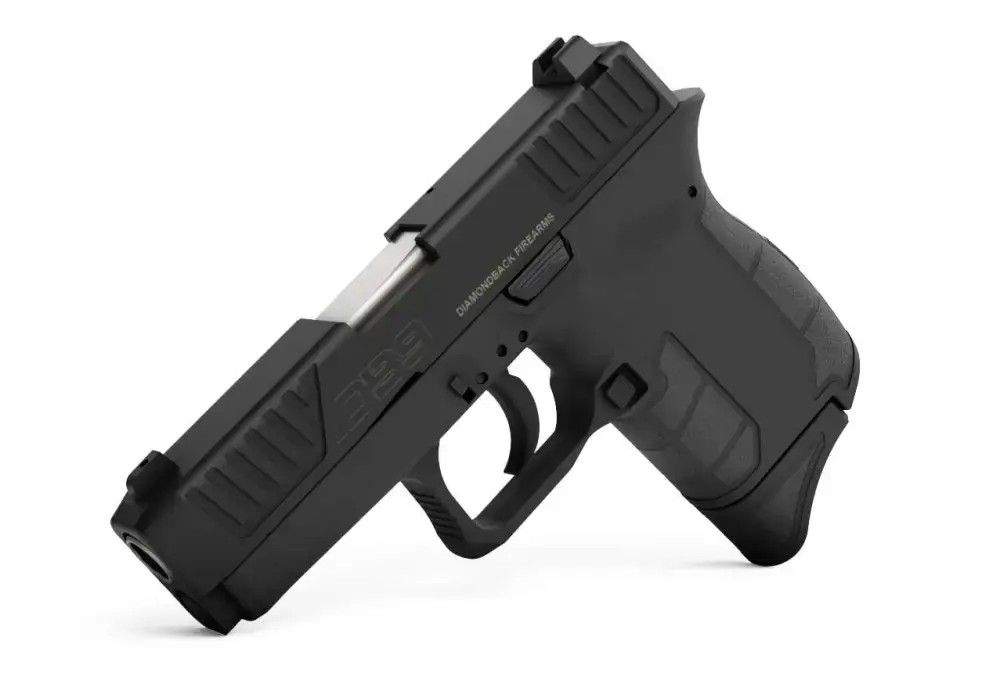 Diamondback DB9 DB9 G4 9mm Luger 3.10" 6+1 Black Black Stainless Steel Slide Black Polymer Grip