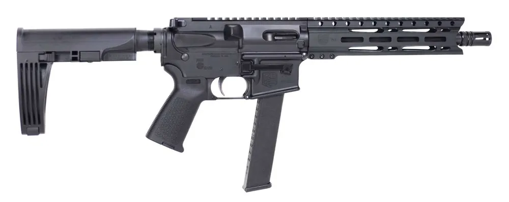 Diamondback DB9RPMLB10 DB9R 9mm Luger 10" 33+1 Black Hard Coat Anodized Black Magpul MOE Grip Gearhead Works Tailhook Mod2 Brace 9" M-LOK