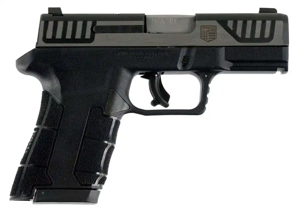 Diamondback DBAM29SL DBAM29 Sub-Compact 9mm Luger 3.50" 17+1,12+1 Black Stainless Steel w/Black Accents Black Polymer Grip