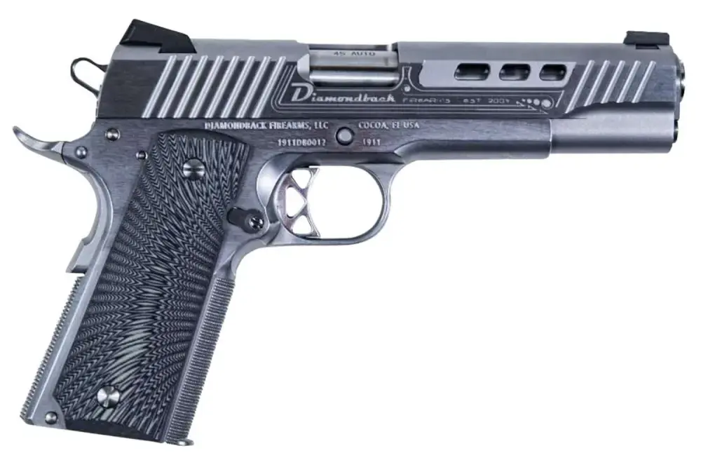 DIA DB1911SS 1911 45 5IN 3 MAGS 8RD SS