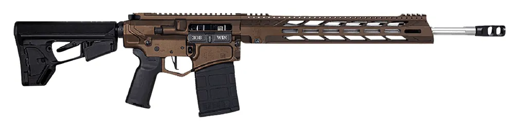 Diamondback DB10DMB DB10 308 Win 18" 20+1 Midnight Bronze Adjustable Magpul ACS-L Stock Black Magpul MOE-K2+ Grip 15" M-Lok