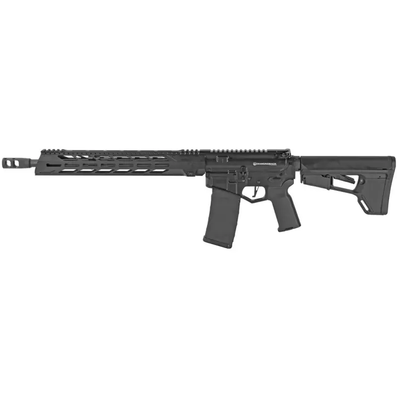 Diamondback DB15DSB DB15 5.56x45mm NATO 16" 30+1 Black Adjustable Magpul ACS-L Stock Black Magpul MOE-K2+ Grip