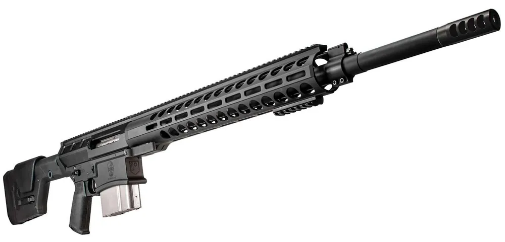 DRD TACTICAL KIVAARI 338 LAPUA 24" BLACK FINISH & HARD CASE