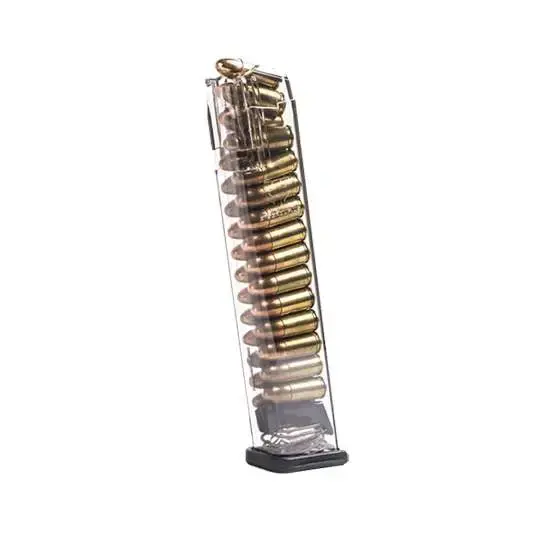 ETS Group GLK-9-170 Glock Compatible 9mm Luger G17,18,19,19x,26,34,45 27 rd Clear Extended