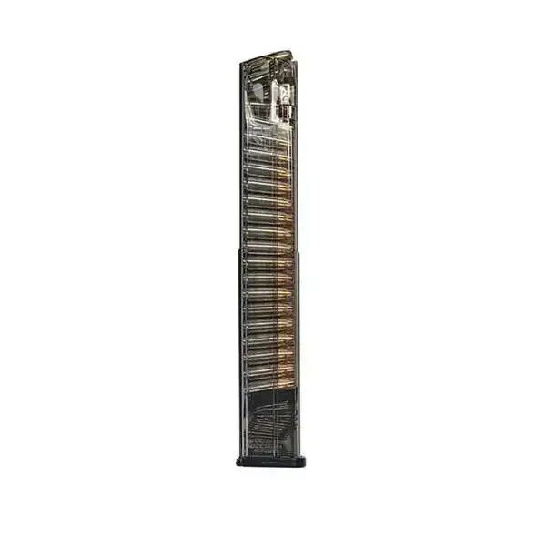 ETS Group GLK-18-40 Glock Compatible 9mm Luger G17,18,19,26,34,45 40rd Clear Extended