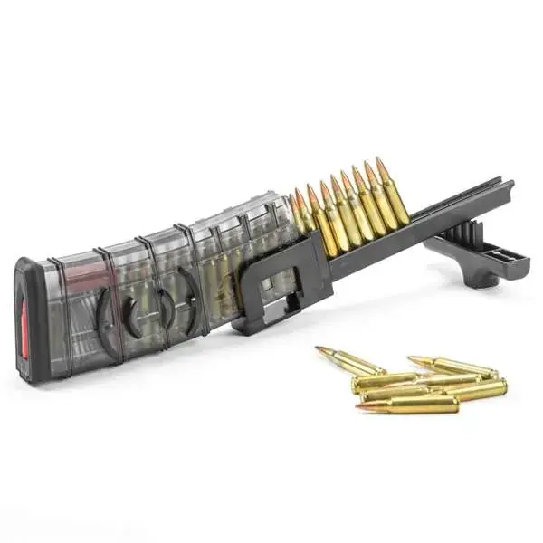 ETS Group ETSCAMRIFLE C.A.M Multiple Mag Loader All Rifles Polymer Clear Finish