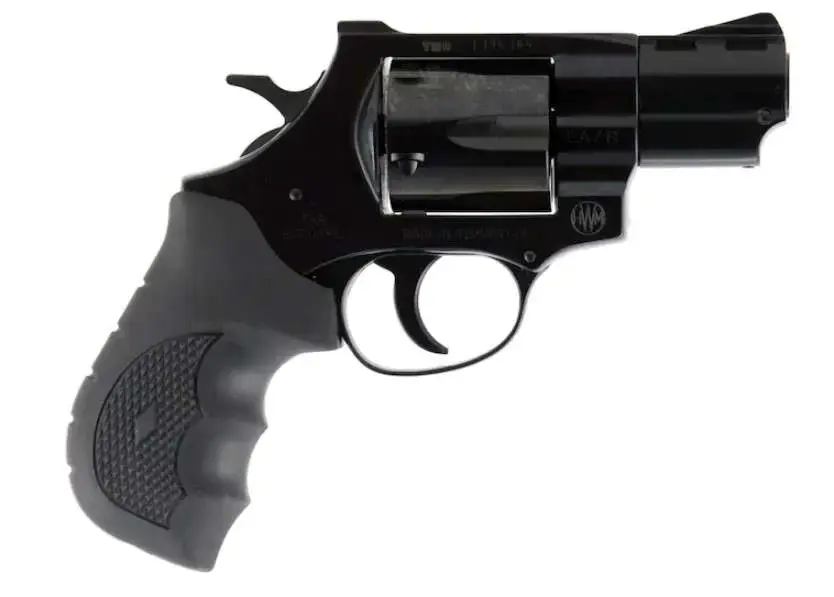 EAA 770125 Windicator 38 Special 6 Round 2" Blued Aluminum Black Rubber Grip