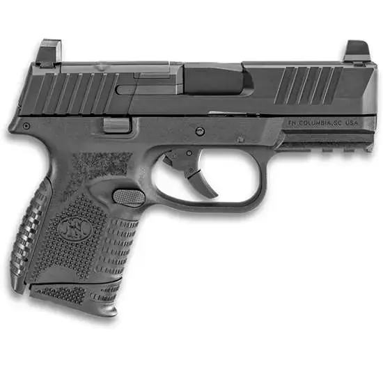 FN 66100571 509C 9mm Luger 3.70" 15+1 12+1 Black Interchangeable Backstrap Grip