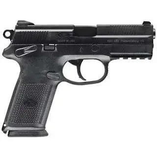 FN 66822 FNX 9mm Luger 4" 17+1 Black Matte Black Stainless Steel Slide Black Interchangeable Backstrap Grip
