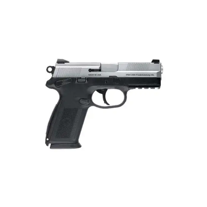FN 66826 FNX 9mm Luger 4" 17+1 Black Stainless Steel Black Interchangeable Backstrap Grip