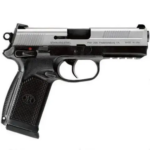 FN 66962 FNX 45 ACP 4.50" 15+1 Black Stainless Steel Black Interchangeable Backstrap Grip