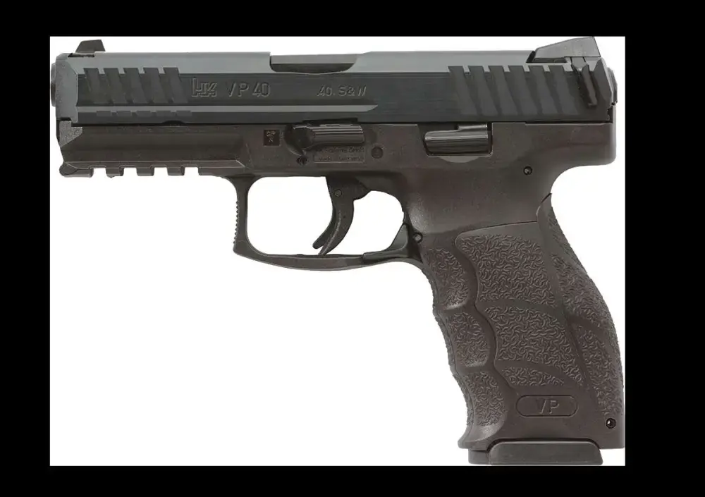HK 81000271 VP40 40 S&W 4.09" 10+1 Black Interchangeable Backstrap Grip
