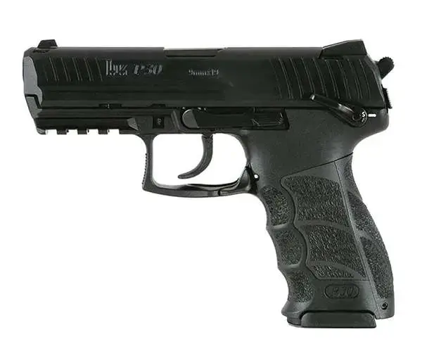 HK 81000112 P30 V3 SA/DA 9mm Luger 3.85" 17+1 Black Black Interchangeable Backstrap Ambi Safety Night Sights 3 Magazines