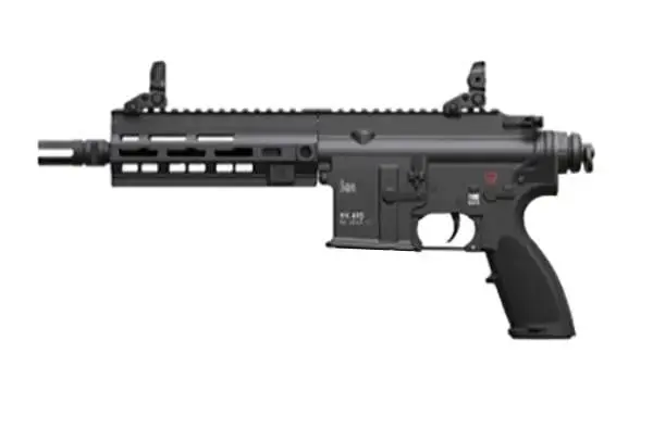 HK 81000404 HK416 22 LR 8.50" 10+1 Black Black Polymer Grip