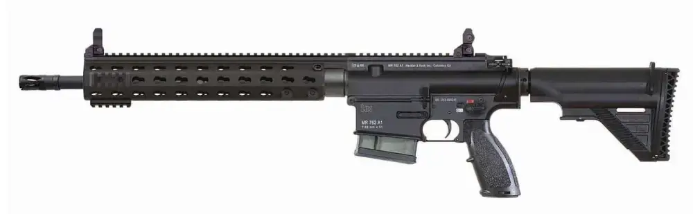 HECKLER AND KOCH MR762 7.62 16.5" BLK 20R