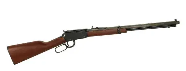 Henry H001T Frontier 22 Short,Long,LR 16 LR/21 Short 20" Octagon Barrel Black American Walnut Right Hand