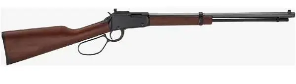 Henry H001TRP Small Game Rifle 22 Short,Long,LR 16 LR/21 Short 20" Octagon Barrel Black American Walnut Right Hand Large Loop