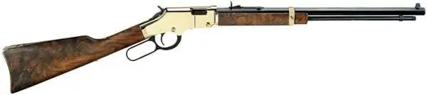 Henry H004V Golden Boy 17 HMR 11+1 20" Octagon Barrel Brasslite American Walnut Right Hand