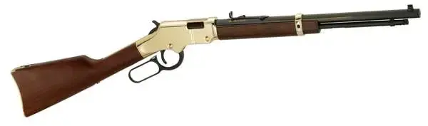Henry H004Y Golden Boy Youth Lever Action 22 Short,Long,LR 12 LR/16 Short 17" Brasslite American Walnut Right Hand Youth/Compact