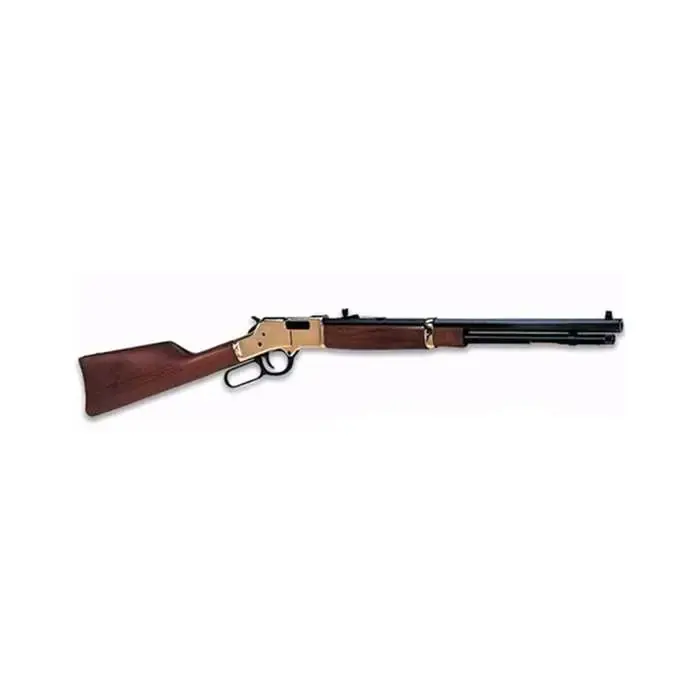 Henry H006 Big Boy Classic 44 Rem Mag 10+1 20" Polished Brass American Walnut Right Hand