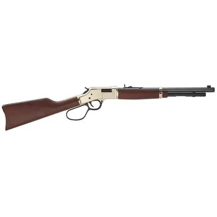Henry H006CR Big Boy Carbine 45 Colt (LC) 7+1 16.50" Polished Brass American Walnut Right Hand