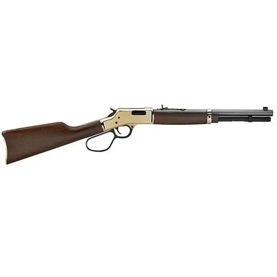 Henry H006MR Big Boy Carbine 357 Mag 7+1 16.50" Polished Brass American Walnut Right Hand