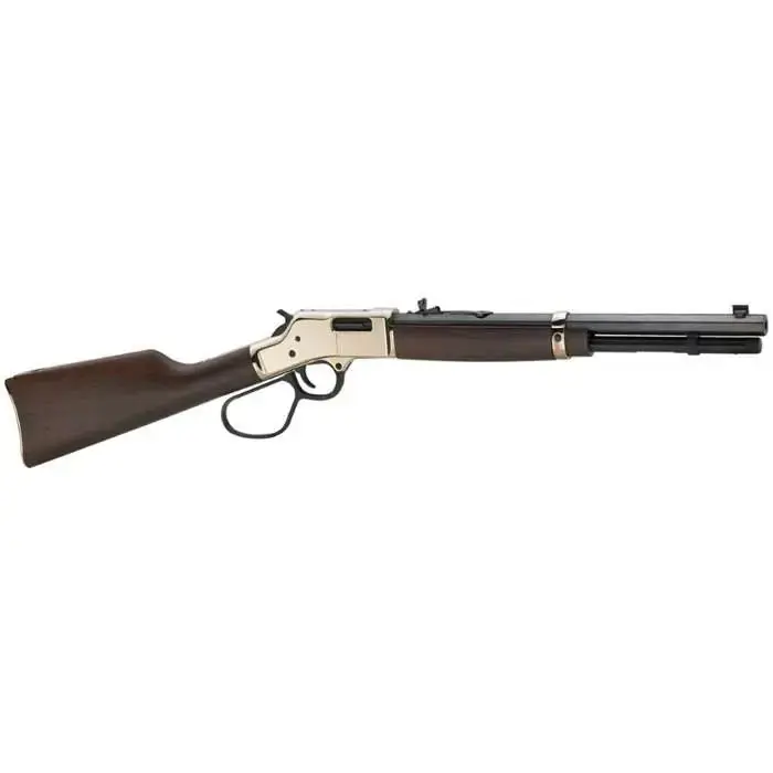 Henry Repeating Arms, Big Boy, Lever Action Rifle, 44 Mag, 16.5" Barrel, Brass Receiver