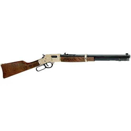 Henry H006D3 Big Boy Deluxe Engraved 3rd Edition Lever Action 44 Mag,44 Spec 10+1 20" Octagon Barrel Polished Brass American Walnut Right Hand