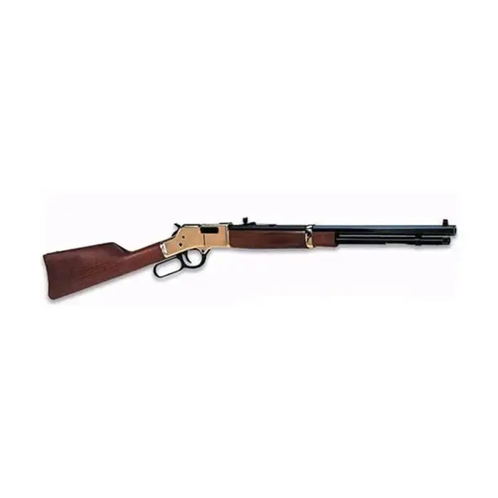 Henry H006M Big Boy Classic 357 Mag 10+1 20" Polished Brass American Walnut Right Hand