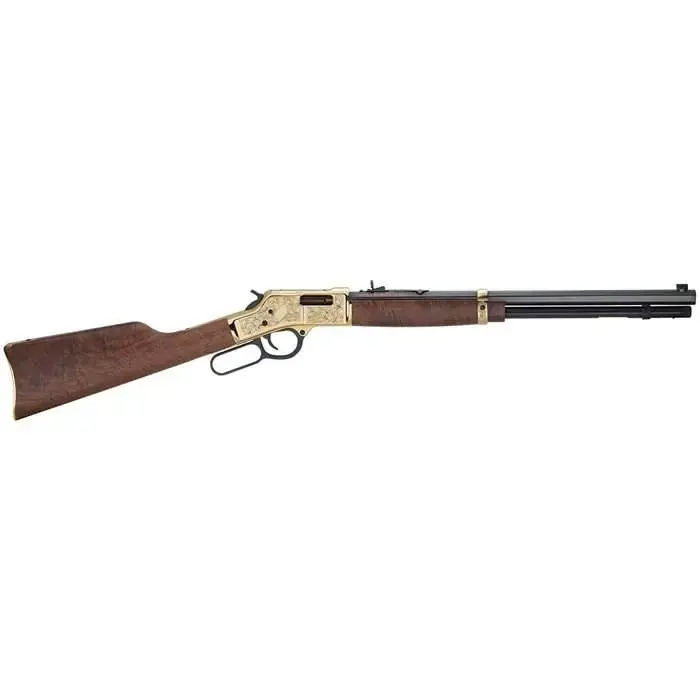 Henry H006MD3 Big Boy Deluxe Engraved 3rd Edition 357 Mag 10+1 20" Polished Brass American Walnut Right Hand