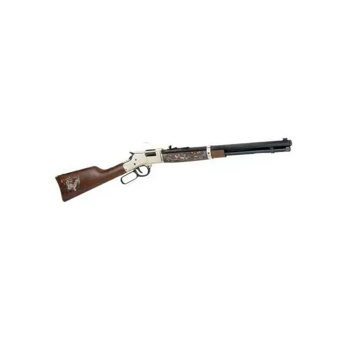 Henry H006WL2 Big Boy Wildlife Edition II 44 Rem Mag 10+1 20" Polished Brass American Walnut Right Hand