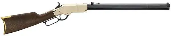 Henry H011R Original Rare Carbine 44-40 Win 10+1 20.50" Polished Brass Fancy American Walnut Right Hand