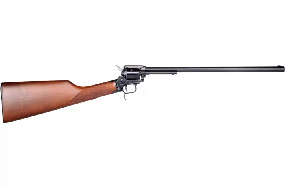 Heritage Mfg Rough Rider Rancher 22 LR Caliber, 6rd Capacity, 16.12" Barrel, Black & Walnut Stock Right Hand (Full Size)