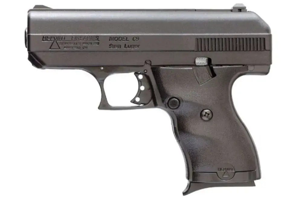 Hi-Point 00916 9mm 9mm Luger Compact 3.50" 8+1 Black Polymer Grip