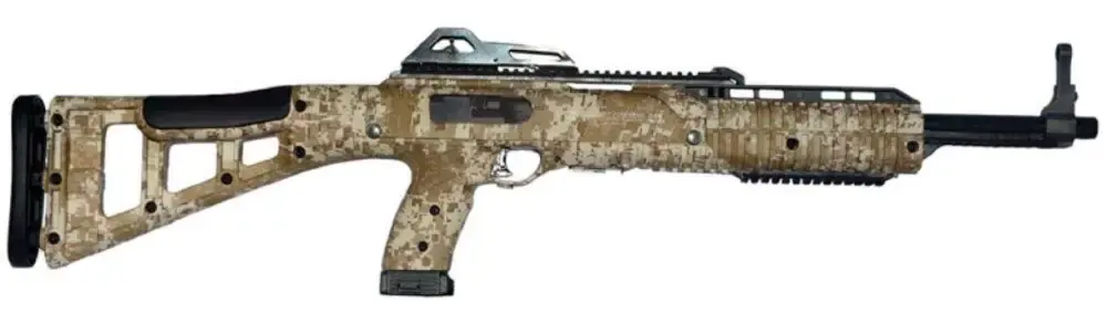 Hi-Point 4595TS Carbine 45 ACP 17.50" 9+1 Woodland Camo Fixed Skeletonized Stock