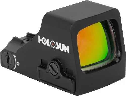 Holosun, 407K-X2, Red Dot, 6 MOA Dot, Black Color, Side Battery