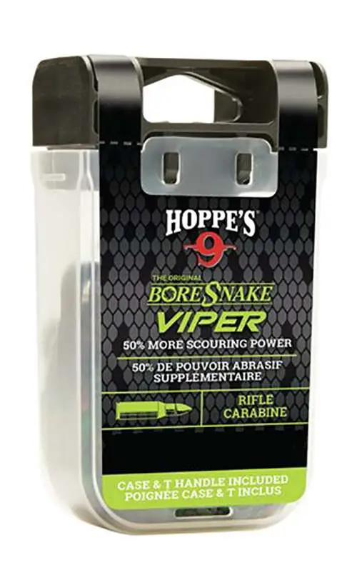 Hoppes 24011VD BoreSnake Viper Den .22 Cal/223 Rem Rifle Bronze Brush