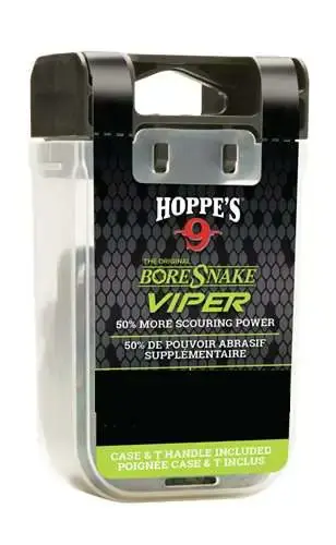 Hoppes 24003VD BoreSnake Viper Den 40/41 Cal Pistol Bronze Brush