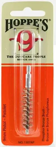 Hoppes 1307AP Phosphor Bronze Brush Pistol 9mm Pistol Bronze Brush