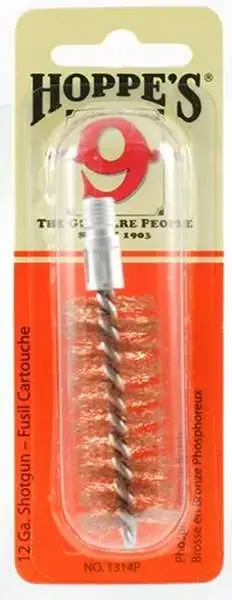 Hoppes 1314P Phosphor Bronze Brush Shotgun 12 Gauge Shotgun Bronze Brush