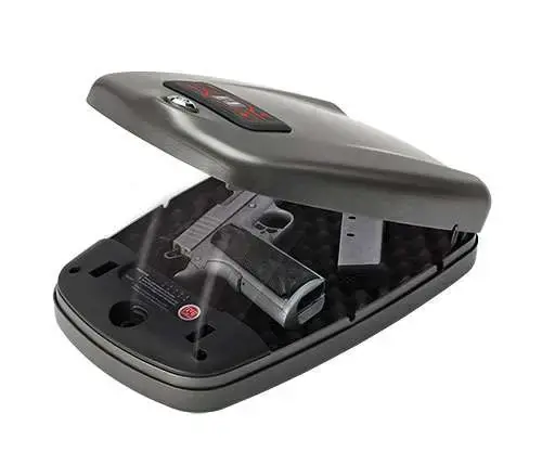 Hornady 98172 Rapid Safe Gun Safe Electronic RFID 14 Gauge Steel Black