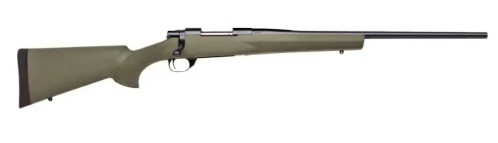 Howa HHGG65C16 1500 6.5 Creedmoor 10+1 16.25" Heavy Barrel Green Fixed Hogue Pillar-Bedded Overmolded Stock Blued Right Hand