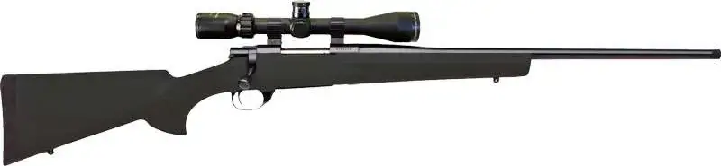 Howa HGP27MMB Hogue Gamepro 2 7mm Rem Mag 3+1 24" TB Black Fixed Hogue Pillar-Bedded Overmolded Stock Blued Right Hand