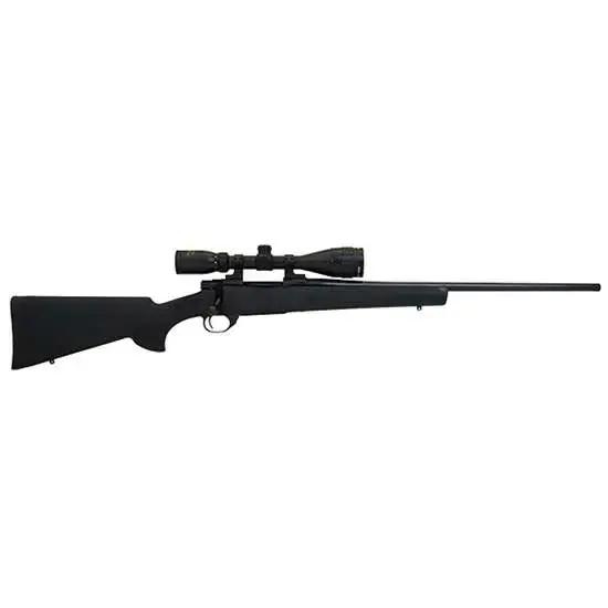 Howa HGP23PRCB Hogue Gamepro 2 300 PRC 3+1 24" TB Black Fixed Hogue Pillar-Bedded Overmolded Stock Blued Right Hand