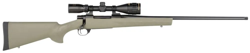 Howa HGP23PRCG Hogue Gamepro 2 300 PRC 3+1 24" TB Green Fixed Hogue Pillar-Bedded Overmolded Stock Blued Right Hand