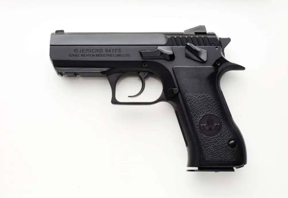 IWI US J941FS9 Jericho 941 Mid-Size 9mm Luger 3.80" 16+1 Black Black Black Polymer Grip