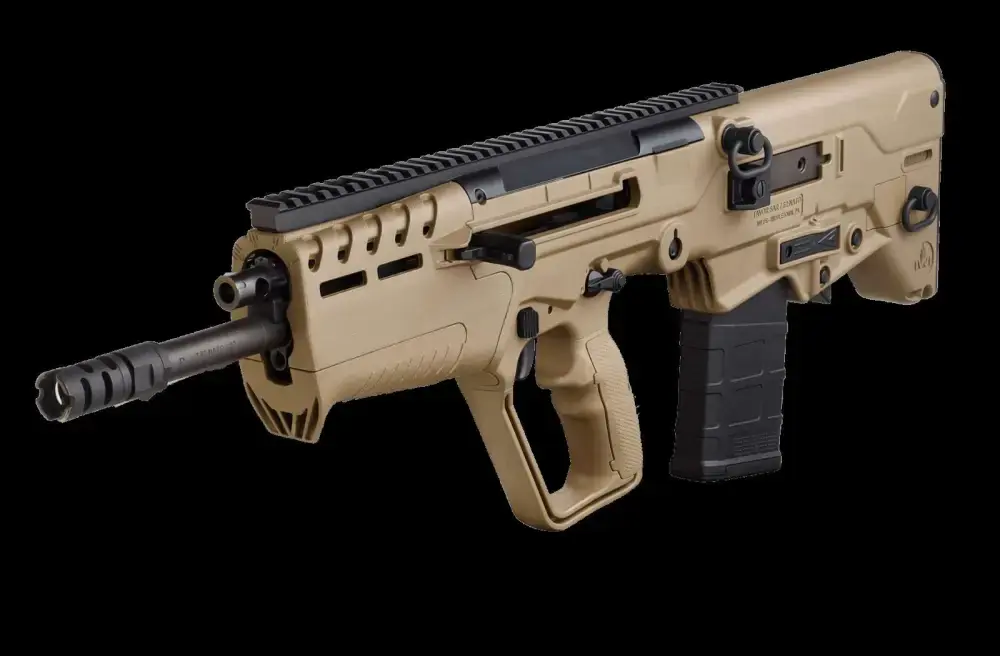 IWI US T7F20 Tavor 7 7.62x51mm NATO 20" 20+1 Flat Dark Earth Fixed Bullpup Stock Flat Dark Earth Polymer Grip Ambidextrous Hand