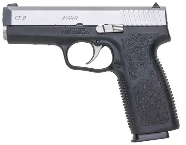 Kahr Arms CT9093 CT9 Standard 9mm Luger 4" 8+1 Black Stainless Steel Slide Black Polymer Grip
