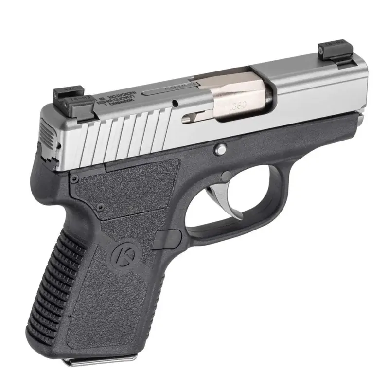 Kahr Arms KP38233N P380 *CA Compliant 380 ACP 2.53" 6+1 Stainless Steel Black Polymer Grip Night Sights